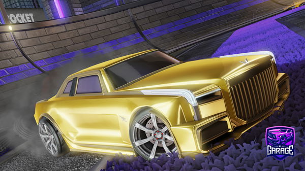 A Rocket League car design from FullWarrior