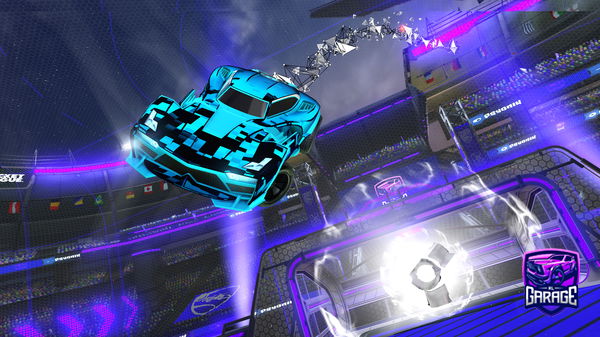 A Rocket League car design from SaltMuffin