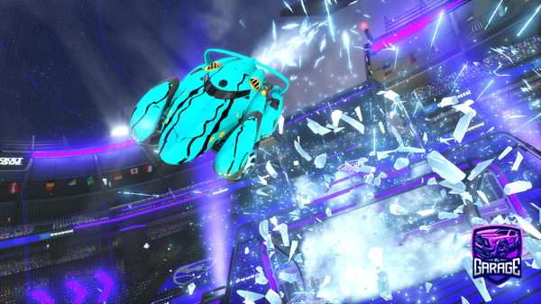 A Rocket League car design from Ven3x