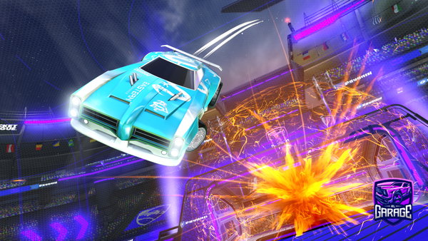 A Rocket League car design from bqn69