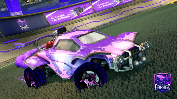 A Rocket League car design from AlexutzuK1