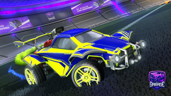 A Rocket League car design from Triztn