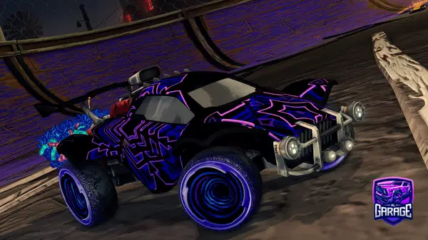 A Rocket League car design from T-Crafter