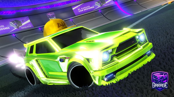 A Rocket League car design from Sverrehe