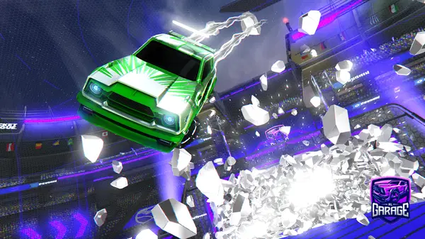 A Rocket League car design from Fishiey