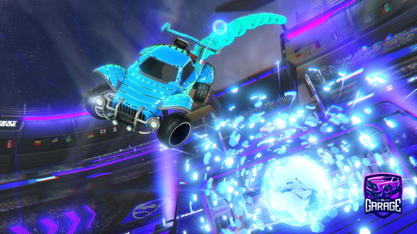 A Rocket League car design from toxic-chicken5