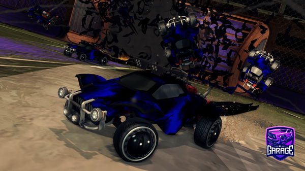 A Rocket League car design from Creeper7369_