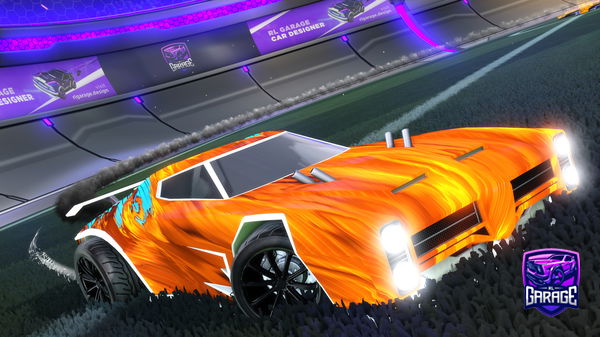 A Rocket League car design from PIUIRFIE