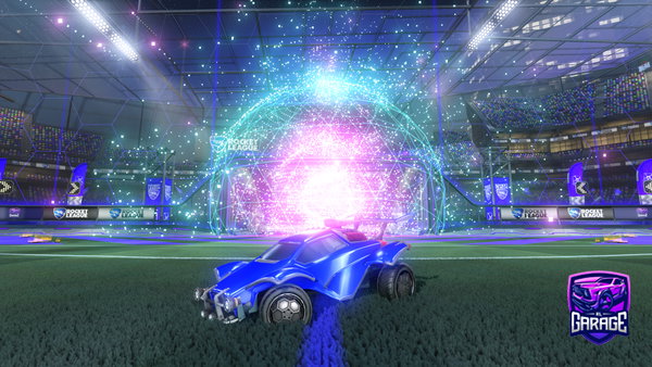 A Rocket League car design from entername7653