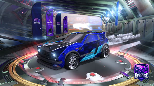 A Rocket League car design from allyroad