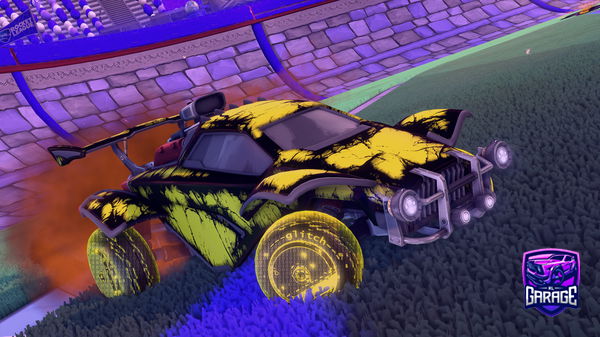 A Rocket League car design from Tydrorl