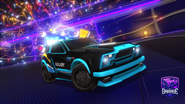 A Rocket League car design from Geckoing