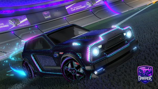 A Rocket League car design from COSMICBL4ZE