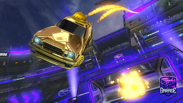 A Rocket League car design from Bobps