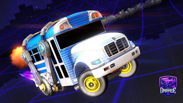 A Rocket League car design from calasaur