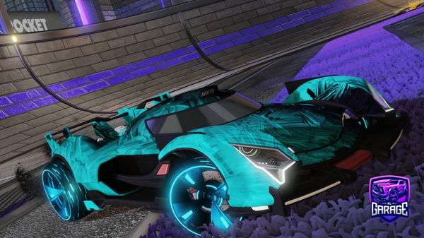 A Rocket League car design from Actually_Seb