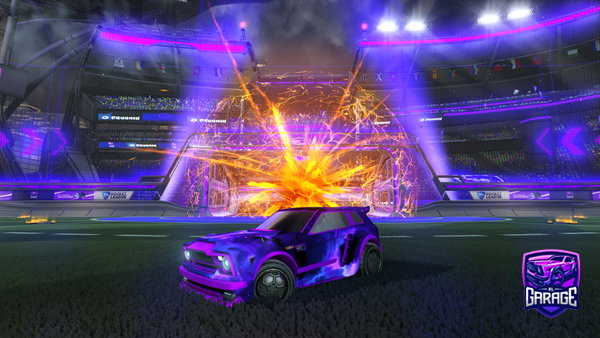 A Rocket League car design from EEZAKZ