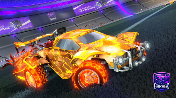 A Rocket League car design from CheemsHyper