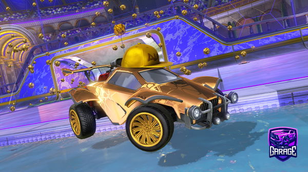 A Rocket League car design from arthumi