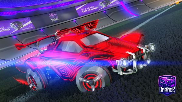 A Rocket League car design from -L1GHTN1NG-