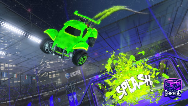 A Rocket League car design from kxvz