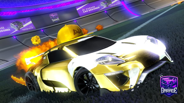 A Rocket League car design from Epsealon