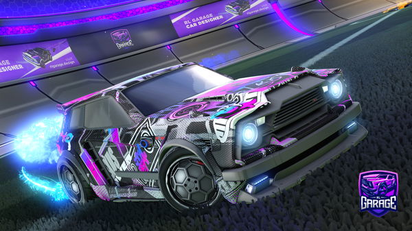 A Rocket League car design from Marcinexx123