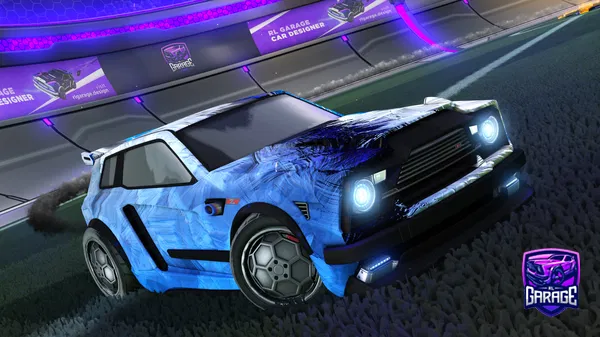 A Rocket League car design from Livinda2013