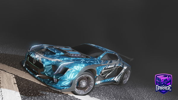 A Rocket League car design from SensibleMule4328