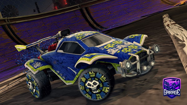 A Rocket League car design from T-Crafter