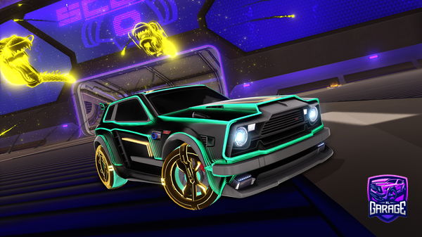 A Rocket League car design from AirArcher101