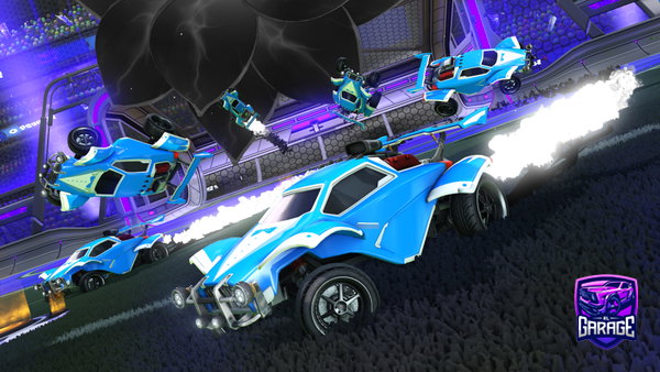 A Rocket League car design from Bymatias16