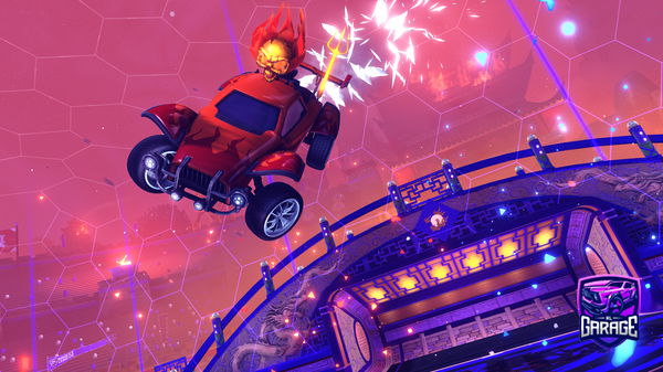 A Rocket League car design from FIREBALL16