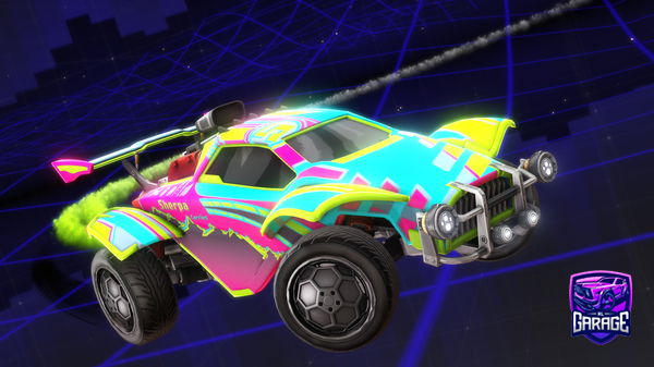 A Rocket League car design from didudhxbv