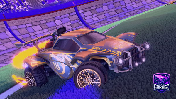 A Rocket League car design from iMatixCS