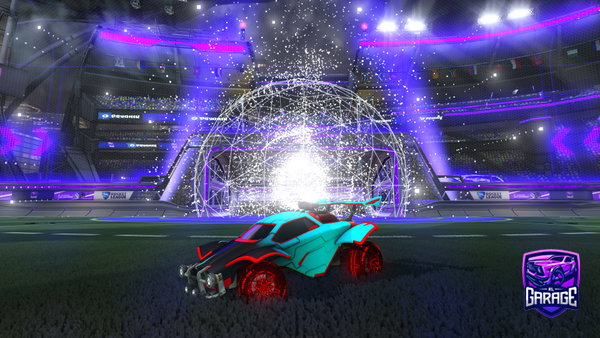 A Rocket League car design from DarkEmerald1