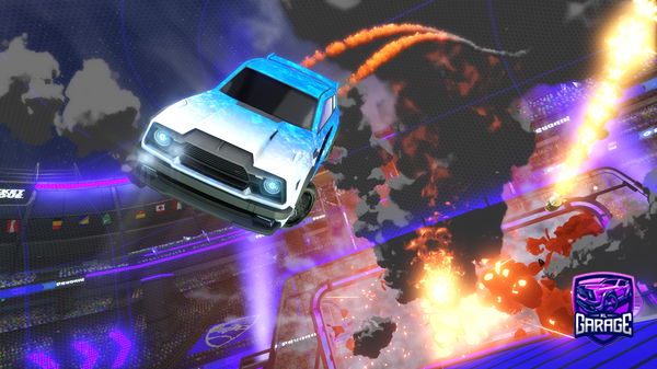 A Rocket League car design from ItzMeLucas756