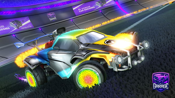 A Rocket League car design from m0nkey_m00n