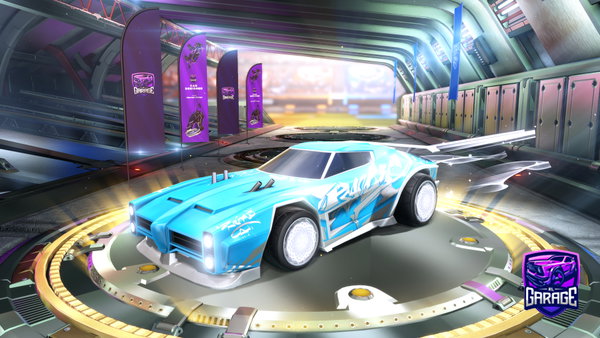 A Rocket League car design from bqn69