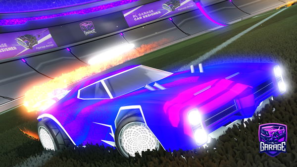 A Rocket League car design from trackstar77