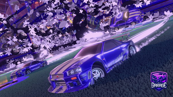 A Rocket League car design from JustAli