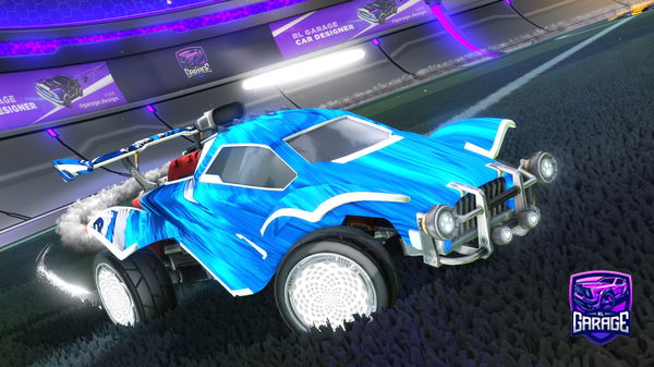 A Rocket League car design from Pro_leemerlord
