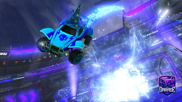 A Rocket League car design from Metz6990