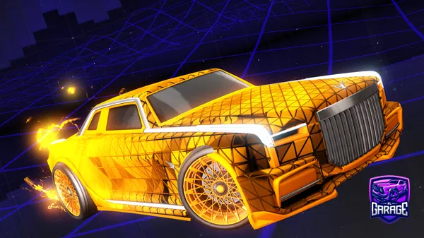 A Rocket League car design from Afateer