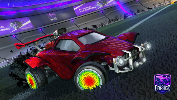 A Rocket League car design from BeefMcGee