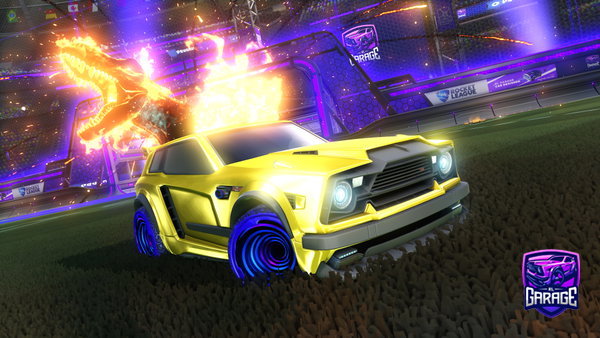 A Rocket League car design from Icee_Yak