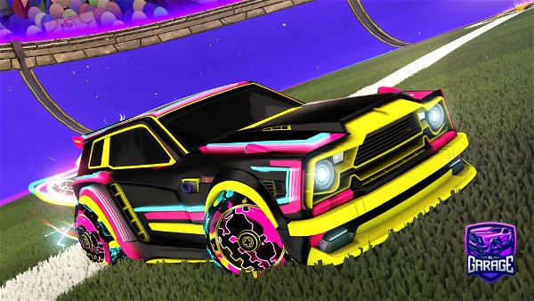 A Rocket League car design from greenny