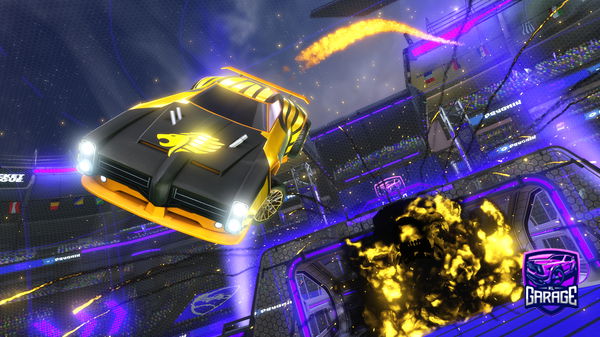 A Rocket League car design from Charaix