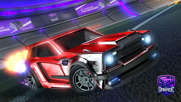 A Rocket League car design from Fire_jarda8