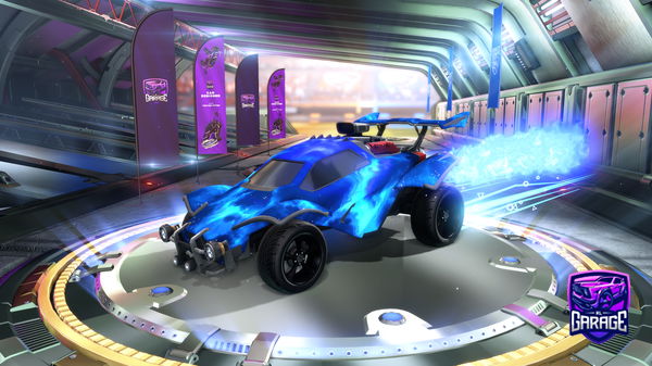 A Rocket League car design from Shrekmonbae